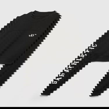 Kläder GAP Sweatshirt Crop Sweatshirt True Black L Grön | 498952-02, 4