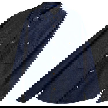 Skjorta Stone Island Denim Overshirt Mörkblå | K2S151100008-VJ201, 0
