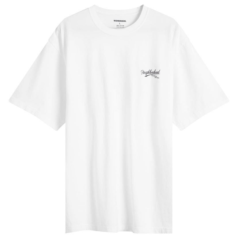 T-shirt Neighborhood SS-8 Cards T-Shirt Vit | 252PCNH-ST08-WHT