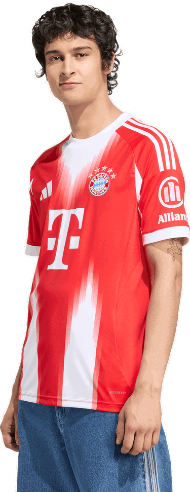 Jersey adidas Originals FC Bayern Munich Home Jersey 2025/26 Röd | jj2137, 4