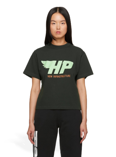 T-shirt HERON PRESTON Fly T-Shirt Grön | HWAA032F23JER0101050