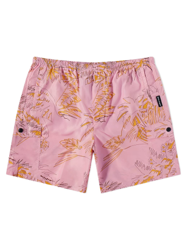 Badkläder Palm Angels Palms All-Over Swim Short Rosa | PMFA005S22FAB0033076