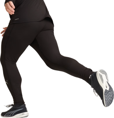 Damasker Puma RUN FAVORITES BRUSHED LONG TIGHT Svart | 525953-01, 2