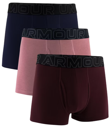 Boxare Under Armour Under Armour SOLID 3" Boxer Shorts, 3-Pack Flerfärgad | 1383891-651, 0