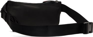 Midjeväska BOSS HUGO Twill Double Flap Pocket Belt Bag Svart | 50541616, 2