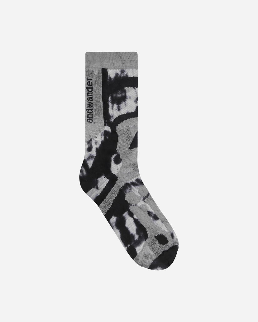 Strumpor ROA Bones Logo Q-skin Technical Socks Flerfärgad | OBMW005FA03 BLK0001