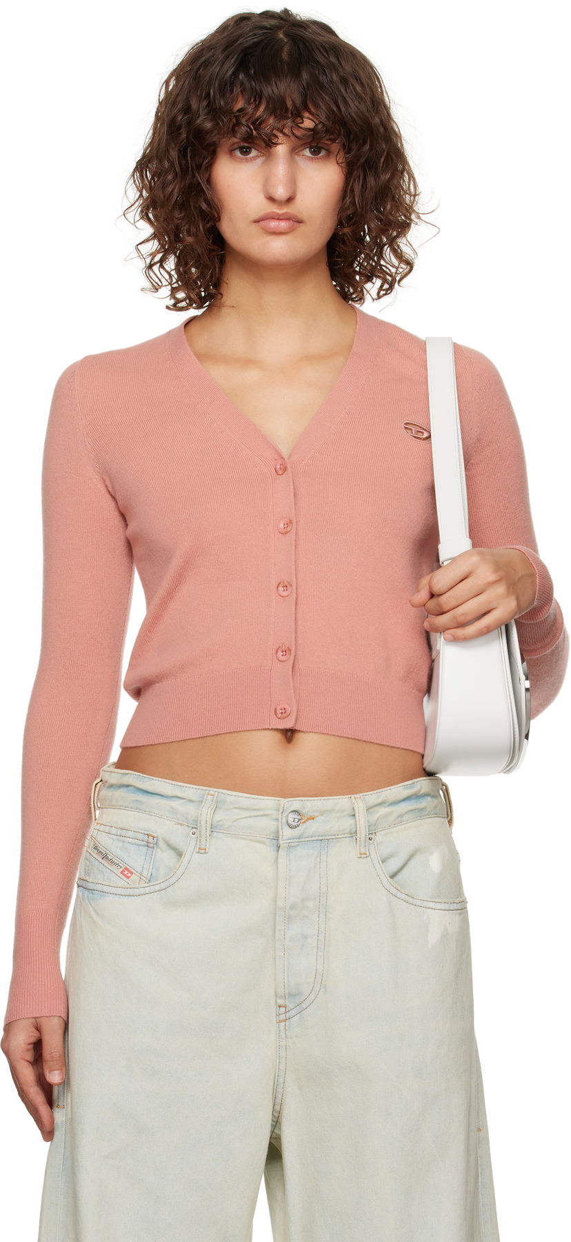 Sweater Diesel Cardigan Rosa | A13015 0GEAY
