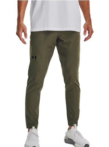 Träningsbyxor Under Armour Unstoppable Tappered Pants Grön | 1352028-390