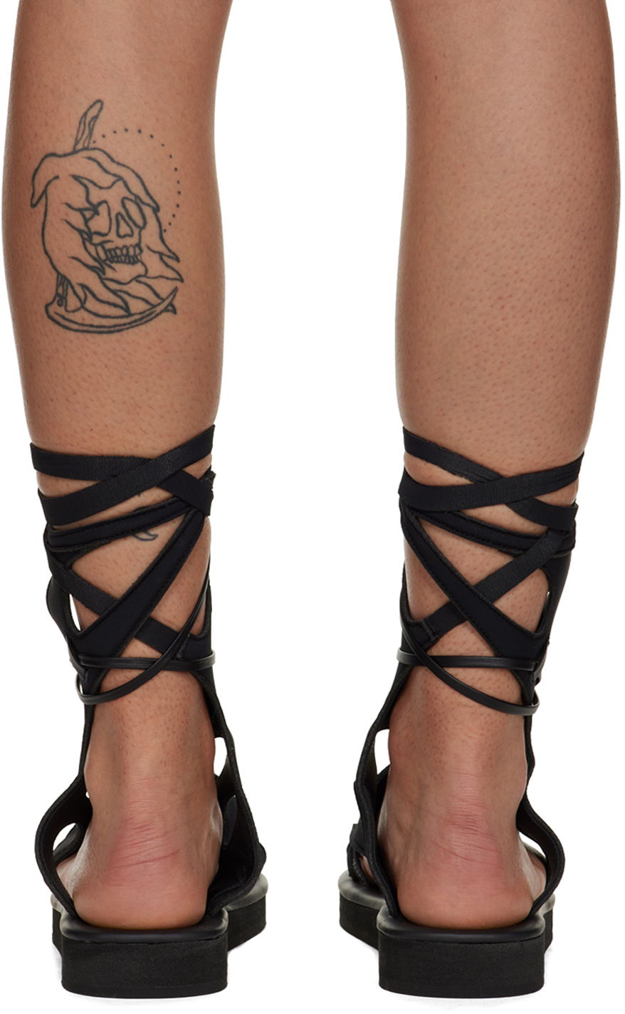 Tillbehör Ottolinger Ottolinger Strappy Flat Sandals Svart | 3100403, 1