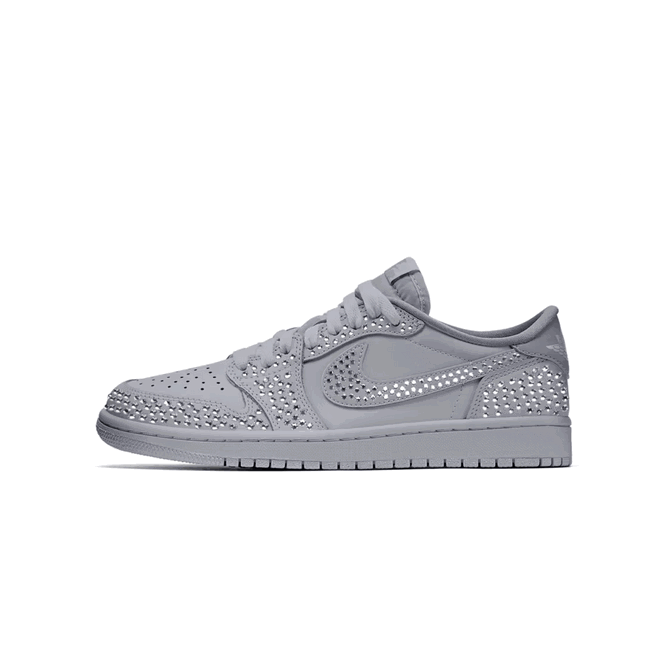 Sneakers och skor Jordan Swarovski x Air Jordan 1 Low OG "Stealth" Grå | HM9208-001, 0