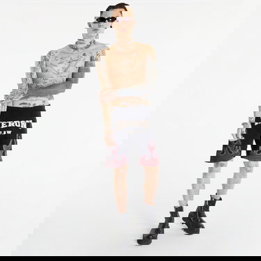 Shorts HERON PRESTON Heron Law Flames Sweatshorts Svart | HMCI011S23JER0041025, 3