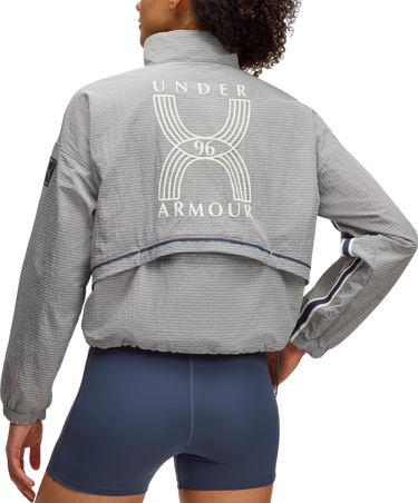 Sweatshirt Under Armour Under Armour Run 96 Running Jacket Grå | 1389567-114, 1