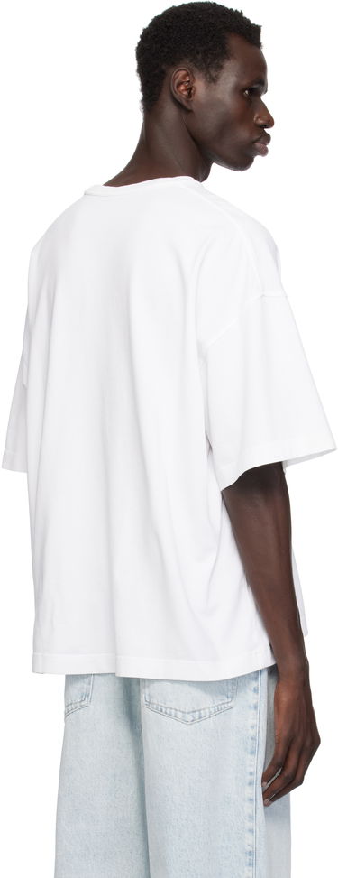 T-shirt Alexander Wang Alexander Wang Logo T-Shirt Vit | 6CC1251075, 2