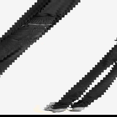 Jeans Balenciaga Balenciaga Layered Denim Jeans, Size Large Svart | 814224-TRW58-6412, 3