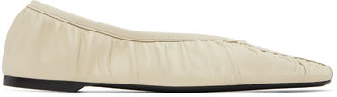 Sneakers och skor TOTEME The Gathered Ballerina Flats Beige | 243-WAS2747-LE0052, 0