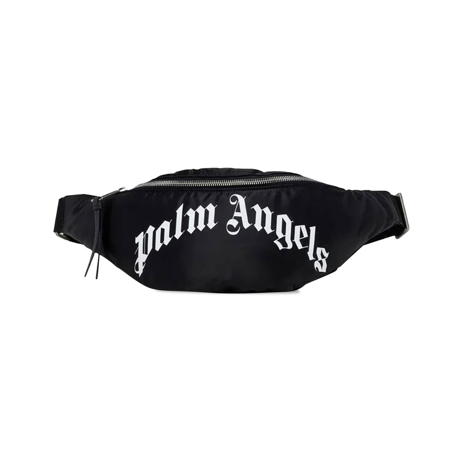 Midjeväska Palm Angels Curved Logo Waist Bag Svart | PMNO004C99FAB0011001, 1