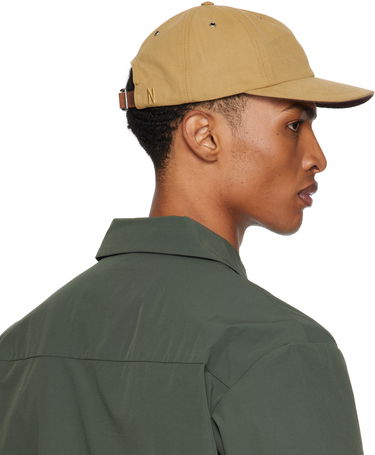 Keps NORSE PROJECTS Norse Projects Canvas 6-Panel Cap Mörkblå | N80-0148, 4