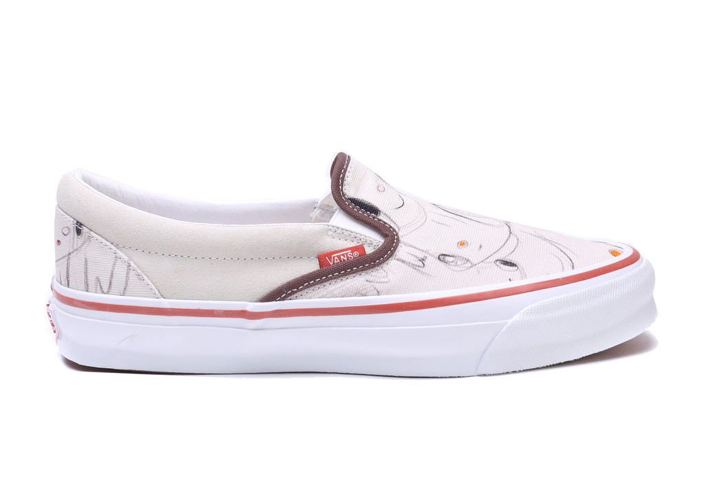 Sneakers och skor Vans Vault OG Classic Slip-On LX Javier Calleja Vit | VN0A32QN6Z9, 0