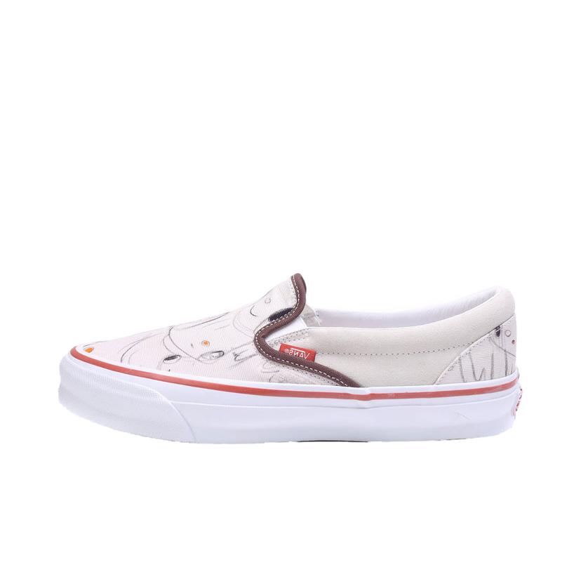 Sneakers och skor Vans Vault OG Classic Slip-On LX Javier Calleja Vit | VN0A32QN6Z9