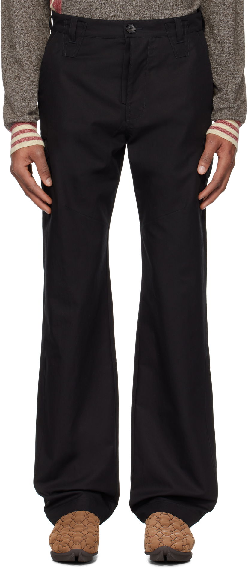 Byxor KIKO KOSTADINOV Kostadinov Zafar Cargo Pants Svart | KKSS25T04-15