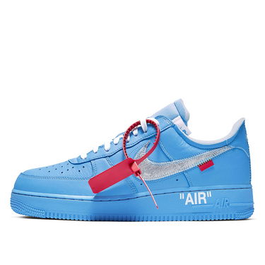 Sneakers och skor Nike Off-White x Air Force 1 Low "07 "MCA" Blå | CI1173-400, 1