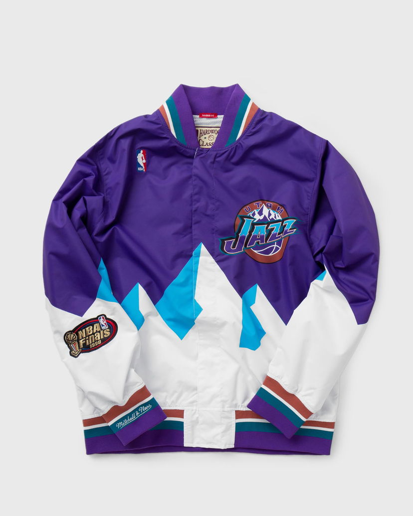 Bomberjacka Mitchell & Ness NBA Authentic Warm Up Jacket 1997-98 Purpur | AWJKAC19040-UJARTPR97
