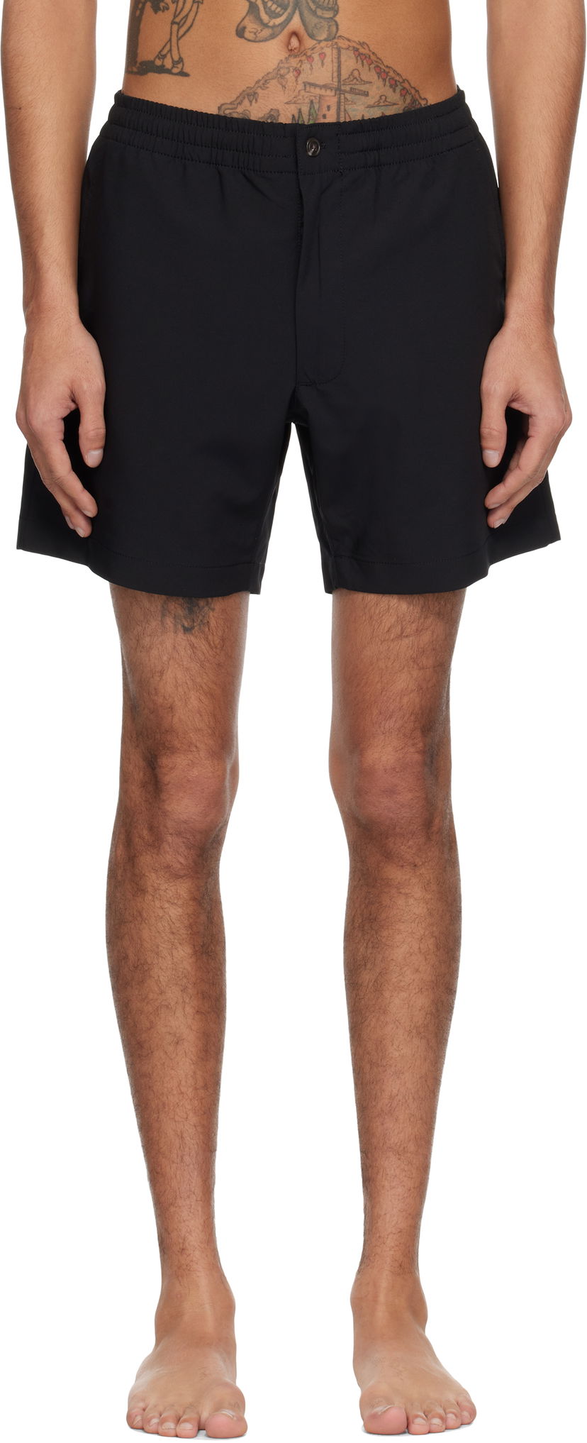 Shorts Polo by Ralph Lauren Ralph Lauren 6-Inch Prepster Swim Shorts Svart | 710964194002