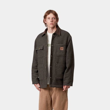 Rockar Carhartt WIP Lowis Chore Coat Houndstooth Flerfärgad | I035344_9, 0