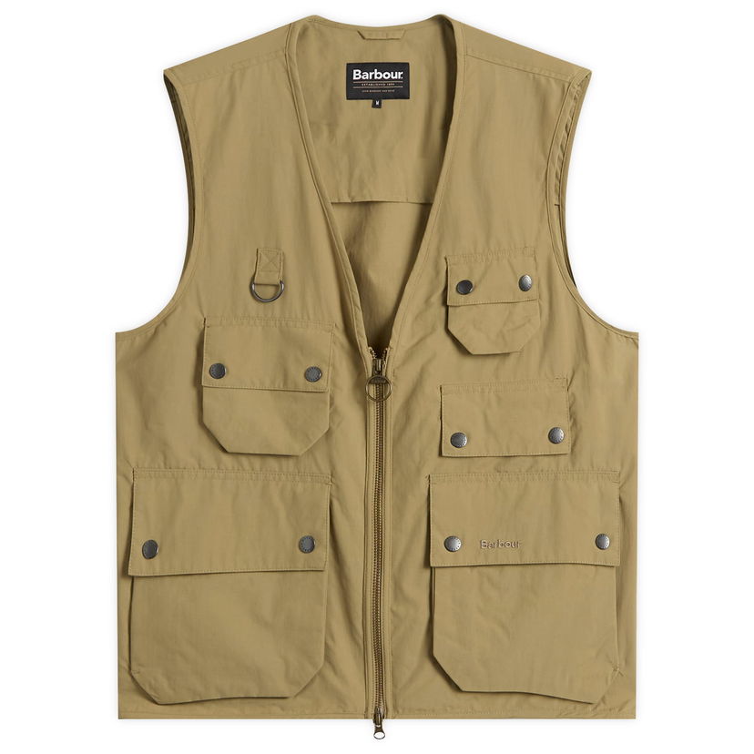 Väst Barbour Men's Heritage + Utility Editor Vest Beige | MGI0305GN51
