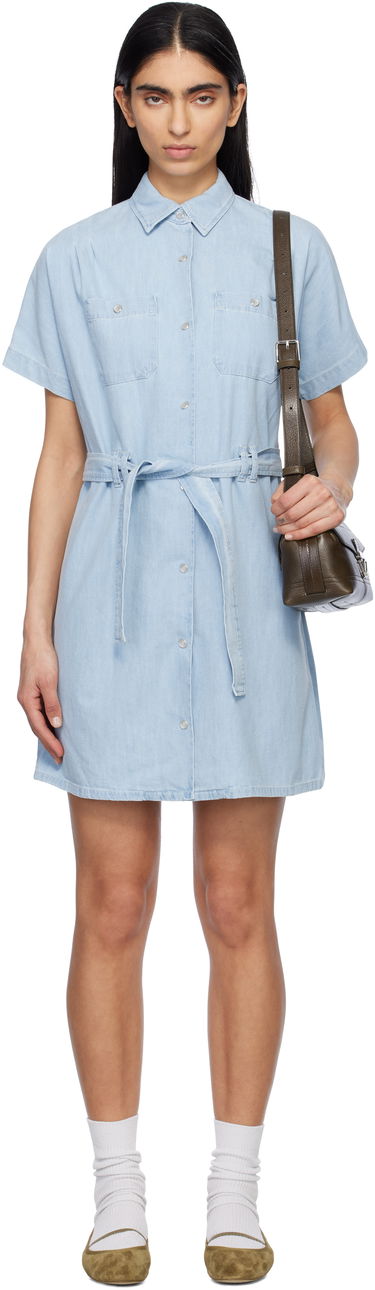 Klä A.P.C. A.P.C. Suzanne Denim Minidress Blå | COGXX-F35121, 0