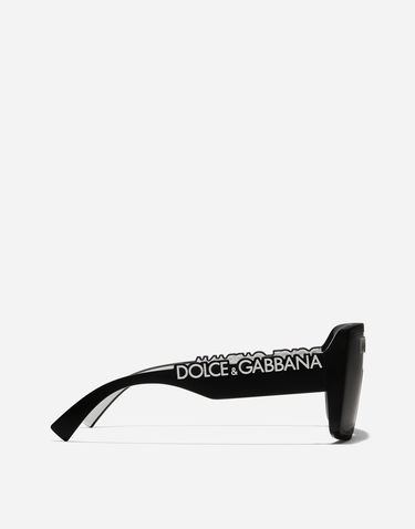 Solglasögon Dolce & Gabbana Dg Logo Acetate Sunglasses Onesize Svart | VG6204VN1879V000, 2