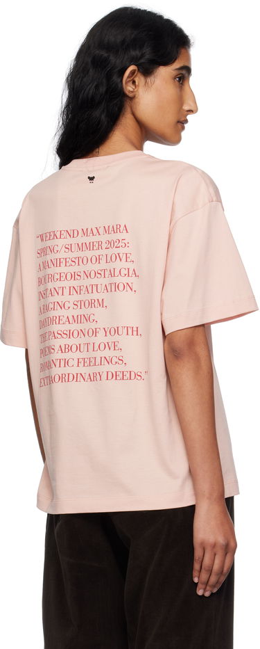 T-shirt Max Mara Weekend Max Mara Radura T-Shirt Rosa | 2515971032600, 2
