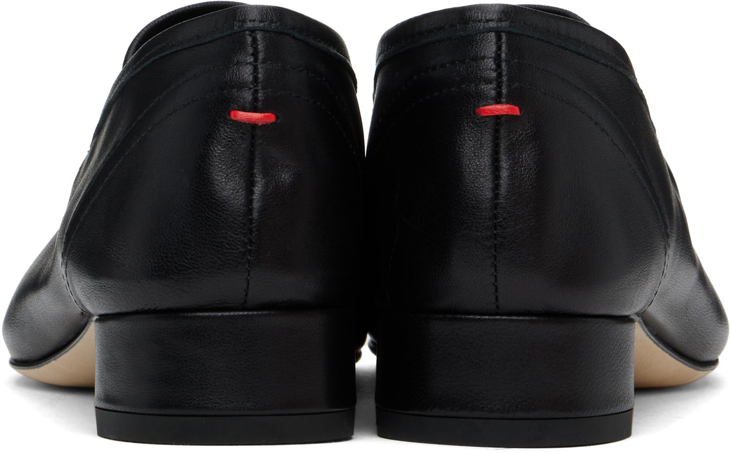 Klä Aeyde Aeyde Pippa Leather Ballerina Flats Svart | A11-FL-GLVR25RO126-FW24-800-007, 1