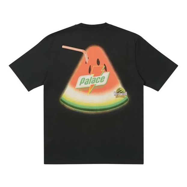 T-shirt Palace Sugar Logo Graphic Short Sleeve T-Shirt Svart | P20TS027