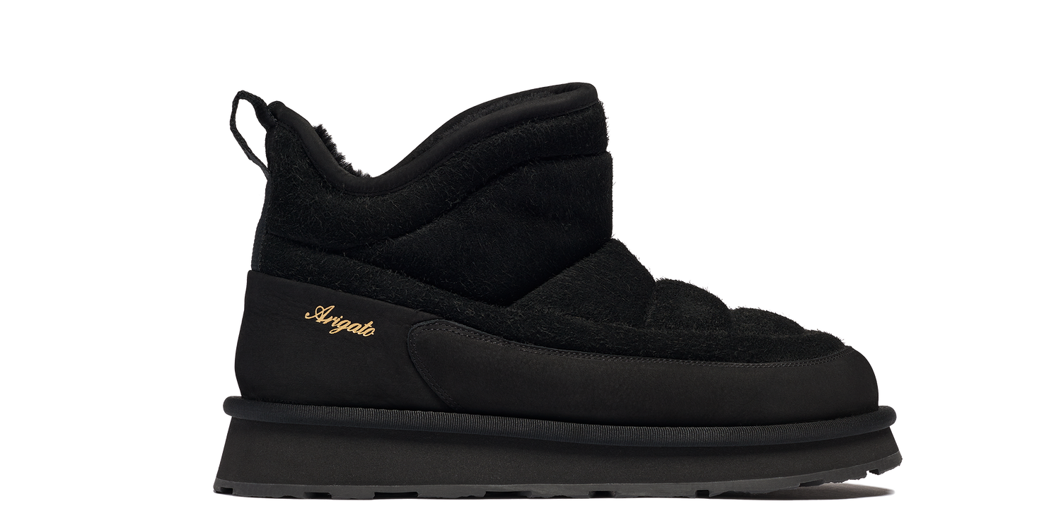 Sneakers och skor AXEL ARIGATO Black Suede Pillow Boots Svart | F2582001, 1