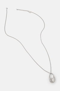 Silver-Tone Pendant Necklace