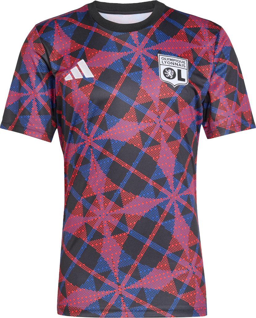 Jersey adidas Originals Olympique Lyonnais Pre-Match Jersey Svart | jl7936