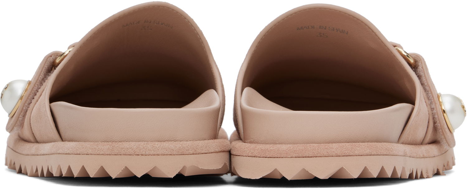 Kläder Jimmy Choo Jimmy Choo Fayence Suede Mules Rosa | FAYENCE MULE, 1