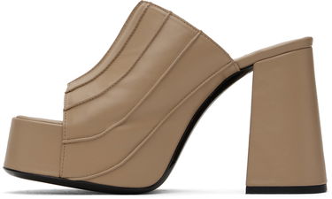Tillbehör BY FAR BY FAR Brad Heeled Sandals Beige | 23PFBRAMTPNAP, 2