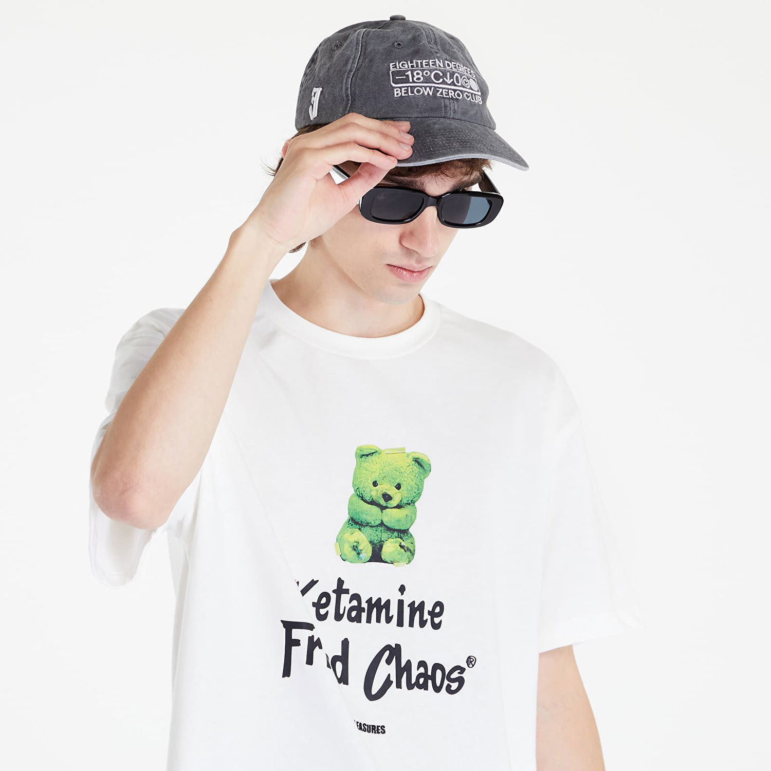 T-shirt Pleasures Ketamine T-Shirt Vit | P22W002 NATURAL, 1