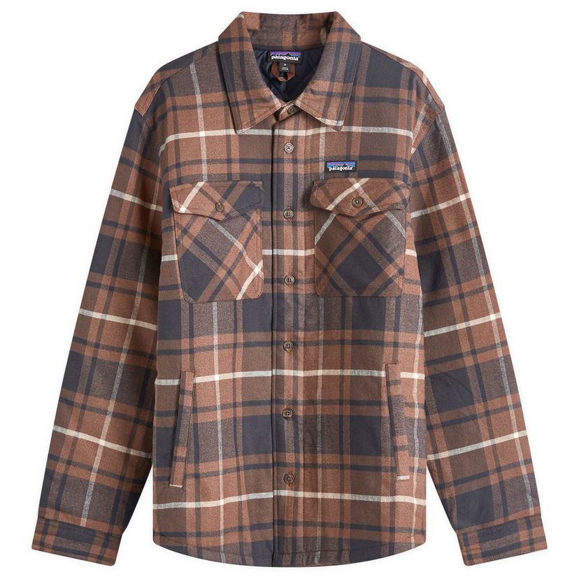 Skjorta Patagonia Shirt Insulated Flannel Brun | 20386-OMBN