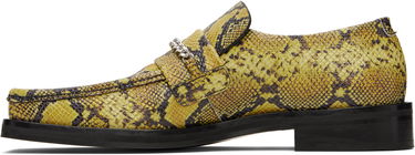 Sneakers och skor Martine Rose Martine Rose Square Toe Loafers with Chain Gul | 1026LE02309M, 2