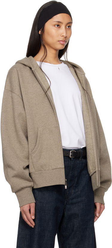 Sweatshirt Fear of God Fear of God ESSENTIALS Classic Full Zip-Up Hoodie Grå | 192AS254781F, 1