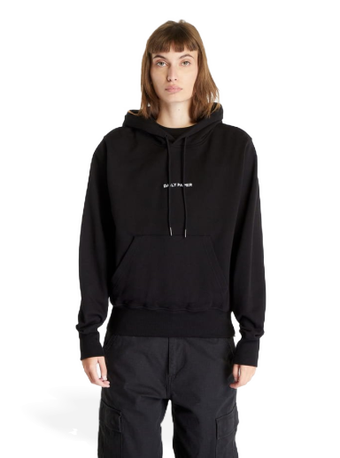 Sweatshirt DAILY PAPER Evvie Type Hoodie Svart | 2212036