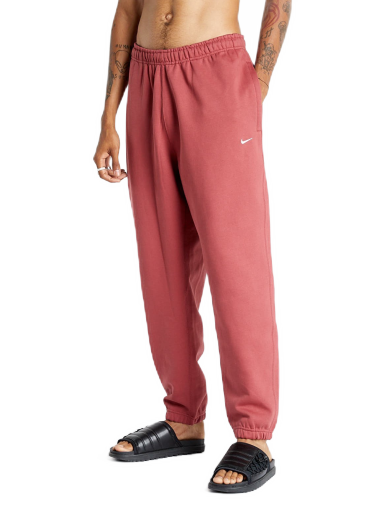 Träningsbyxor Nike Lab NRG Solo Swoosh Fleece Pant Röd | CW5460-661