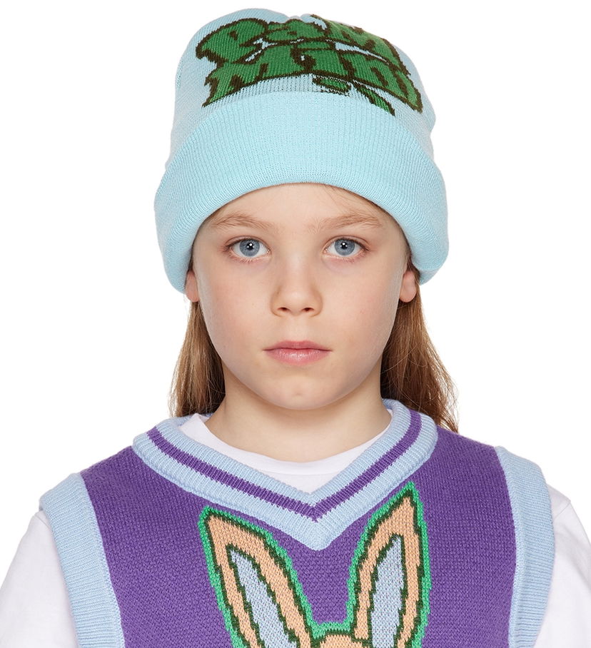 Mössa Perks And Mini Perks and Mini Exclusive Knit Beanie Blå | 55007