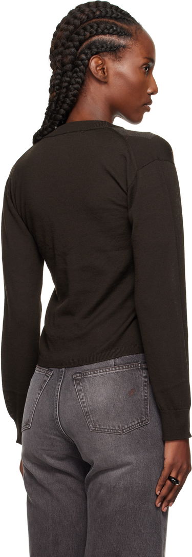 Sweater OUR LEGACY Our Legacy Ivy Cardigan Brun | W4253IP, 2