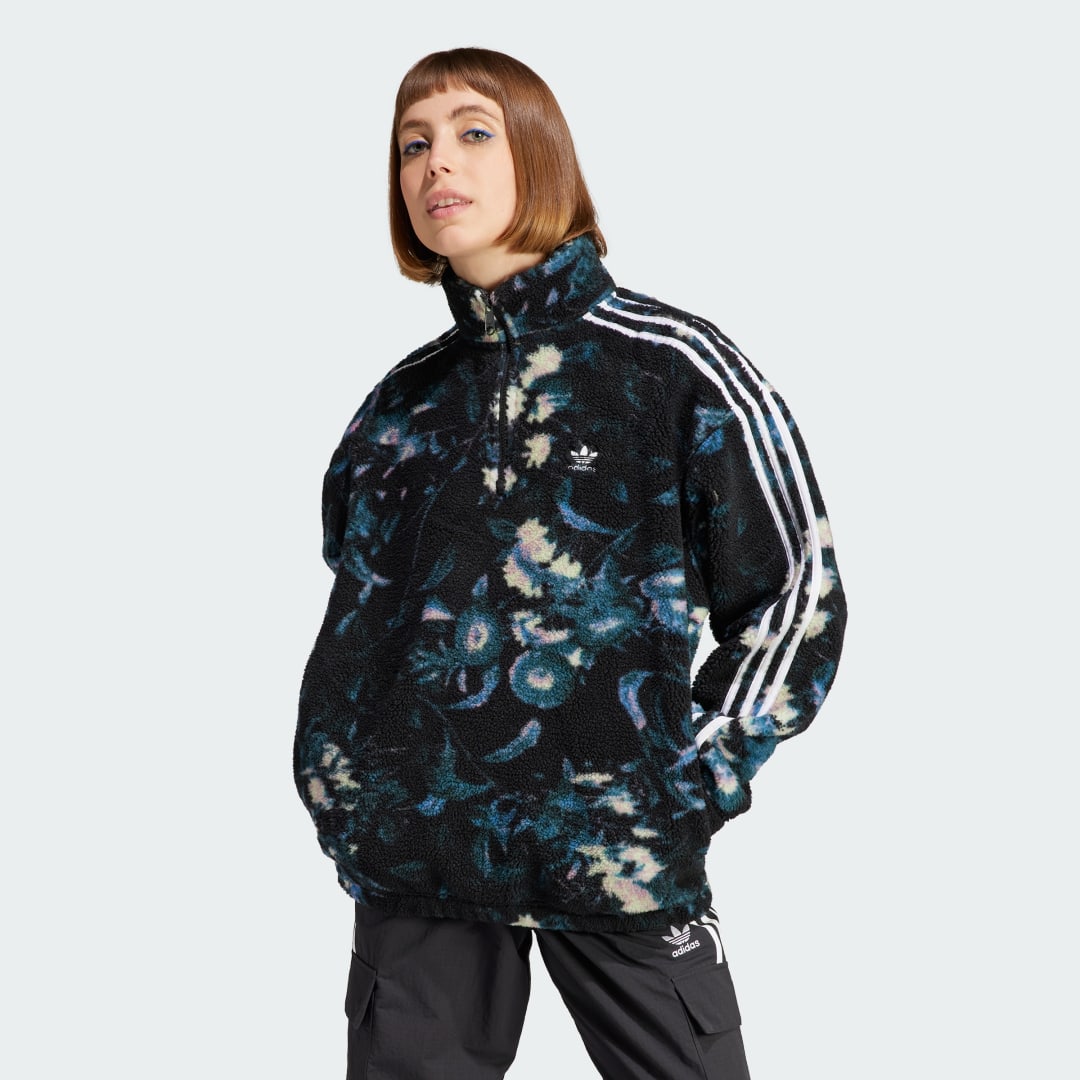 Jacka adidas Originals Allover Print Flower Fleece Jacket Flerfärgad | II8451, 0