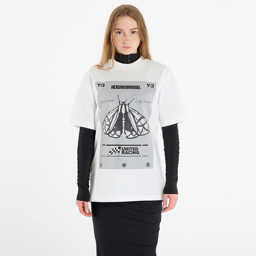 T-shirt Y-3 Y-3 x Neighborhood Graphic Tee Vit | JX7437