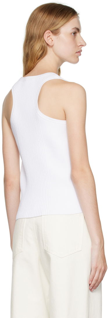 Linne We11done We11done Racer Back Tank Top Vit | WD-KT3-22-603-W-WH, 2